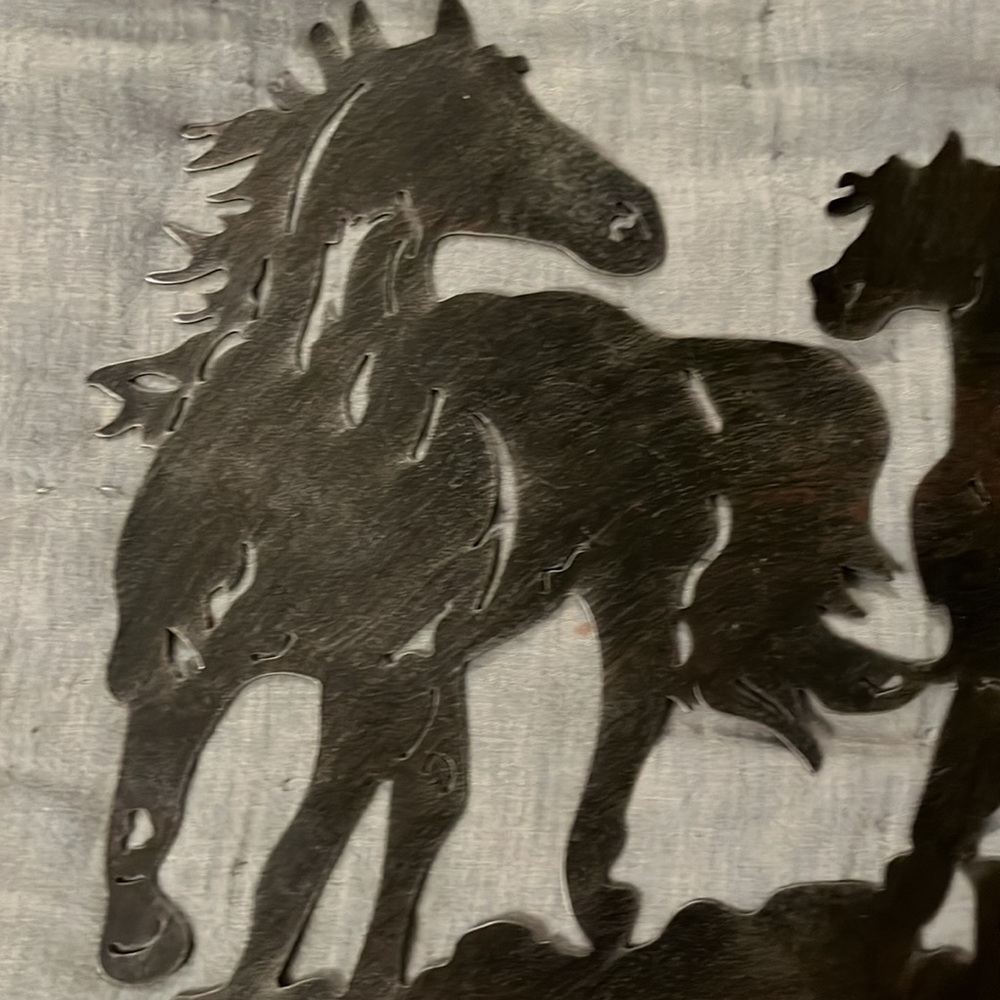 Metal Cut-out Horses - Picture 2 of 10